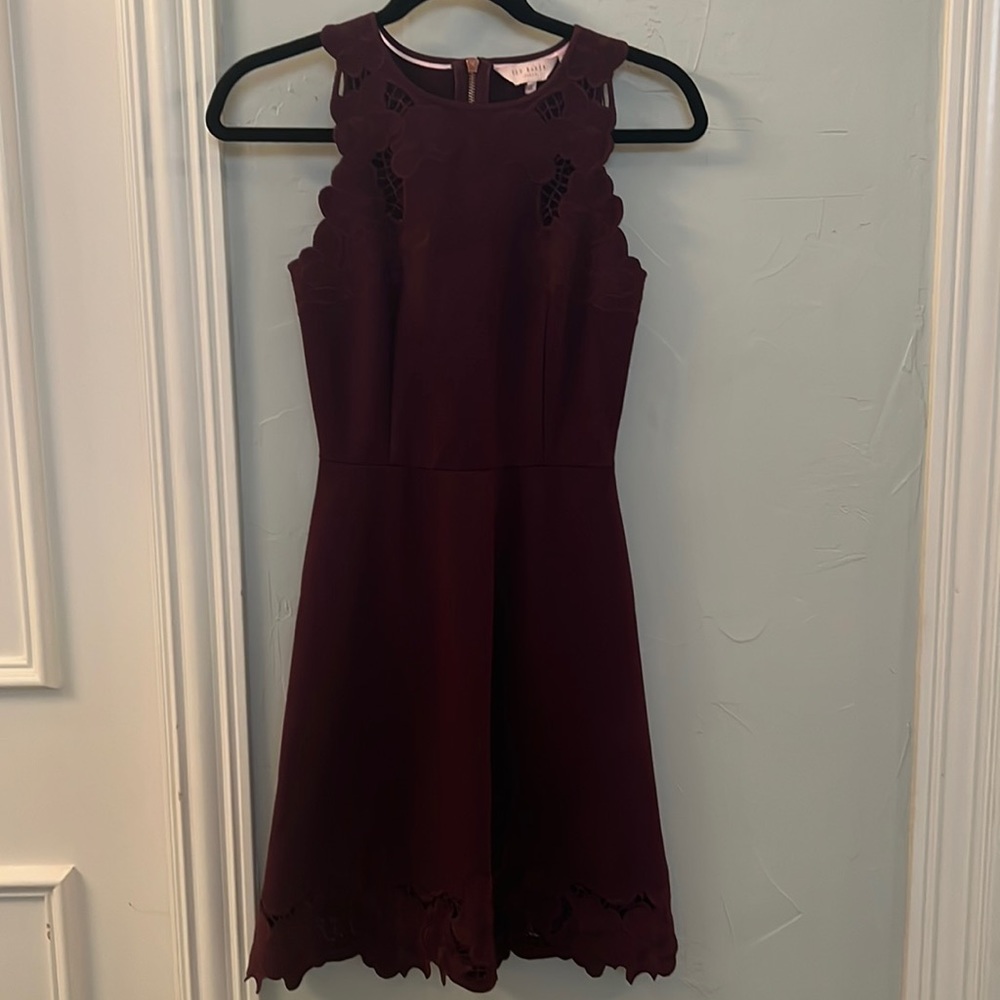 Never been worn Ted Baker Marroon Formal Dress